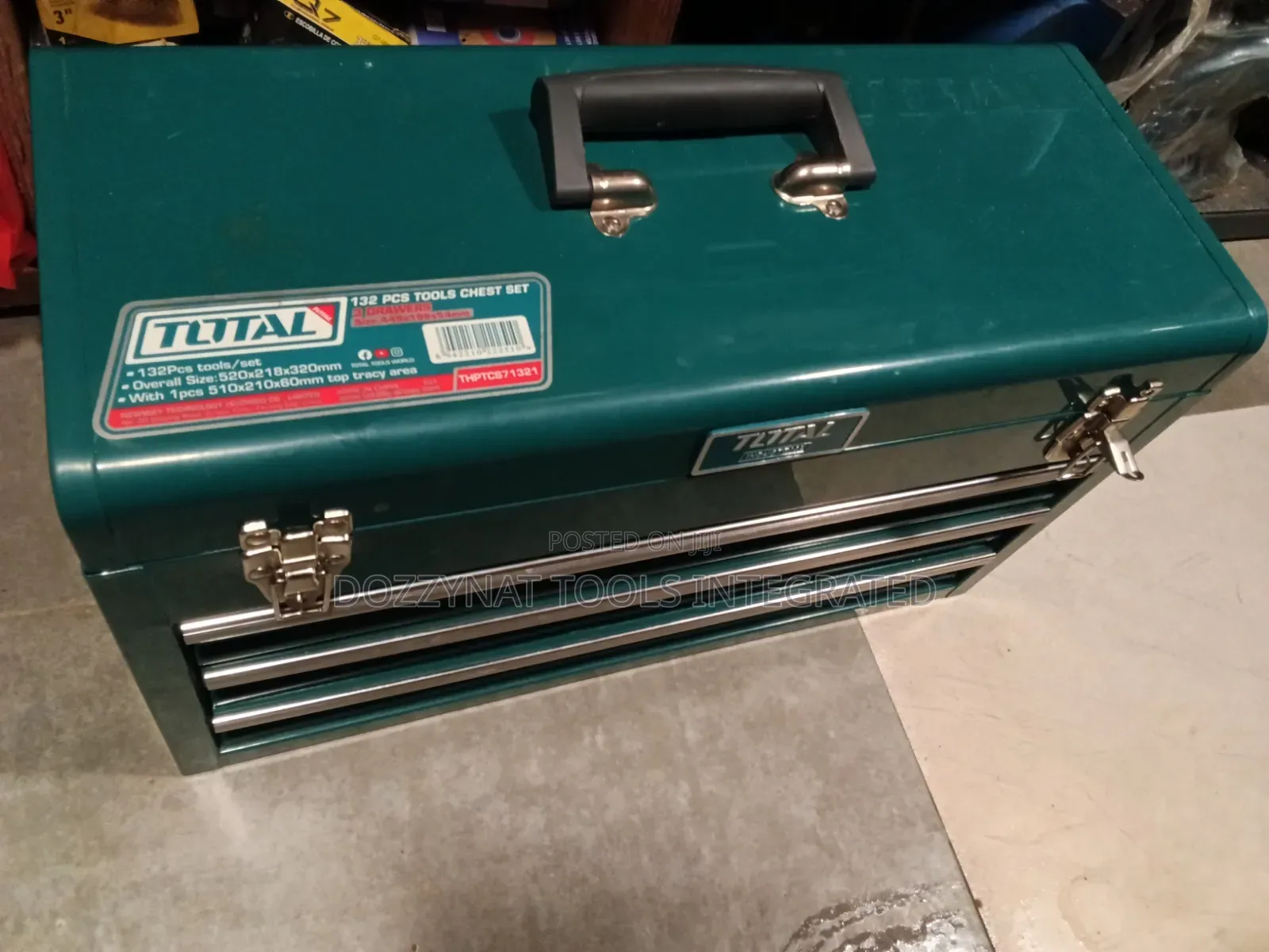 132 PCS Total Tools Box Set