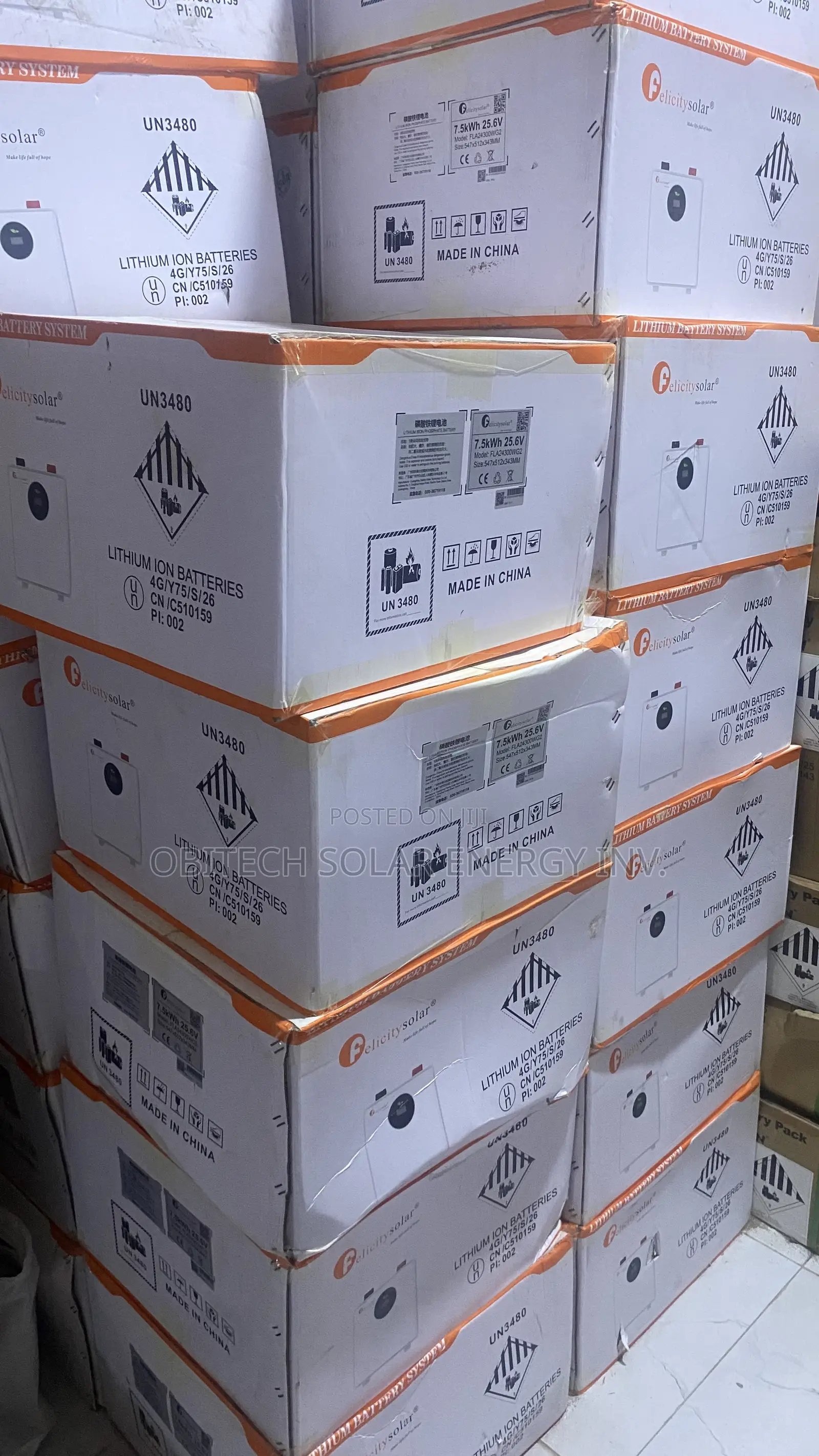 7.5kWh 24V Felicity Lithium Battery
