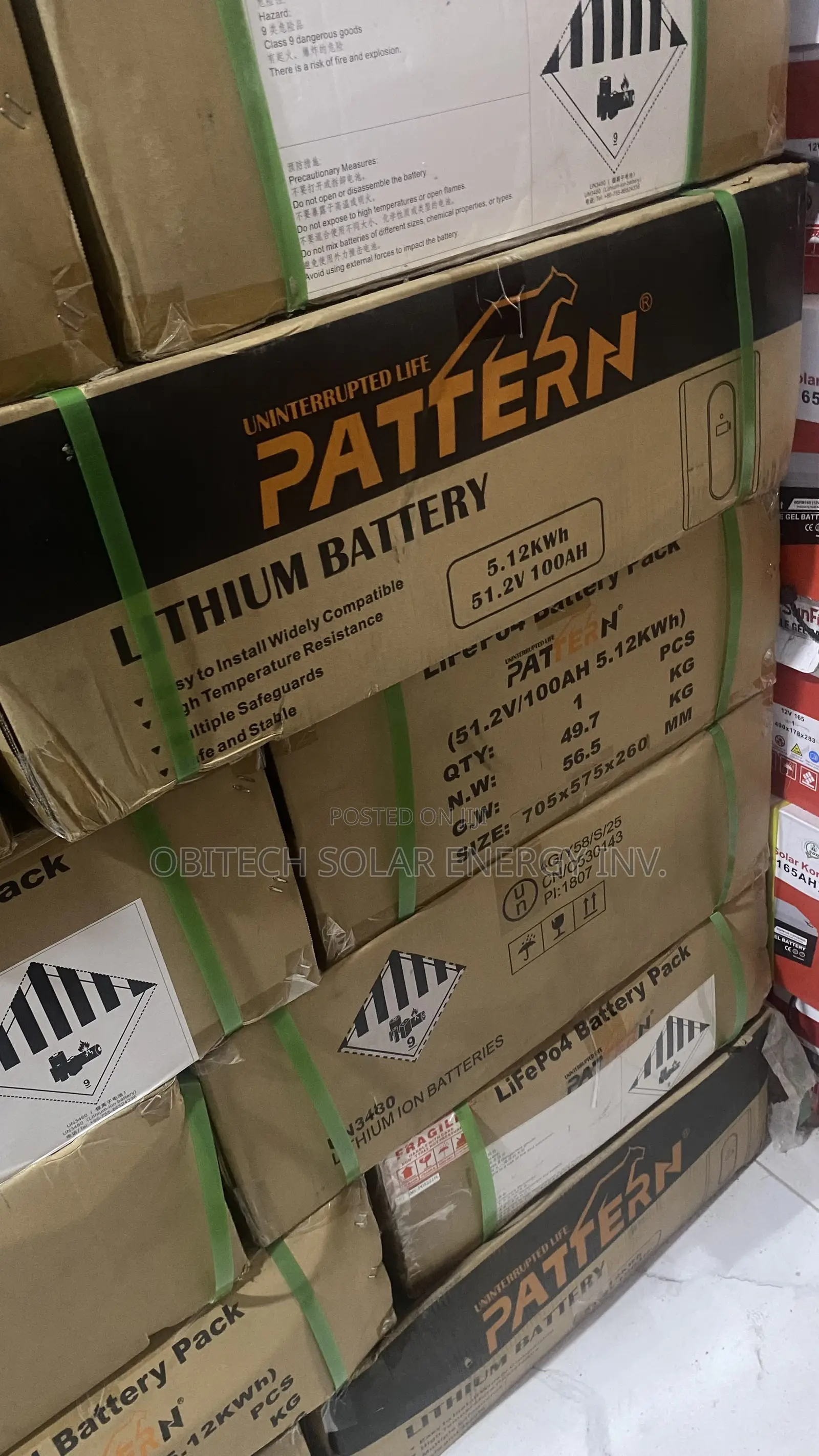 5kWh 48V Pattern Lithium Battery