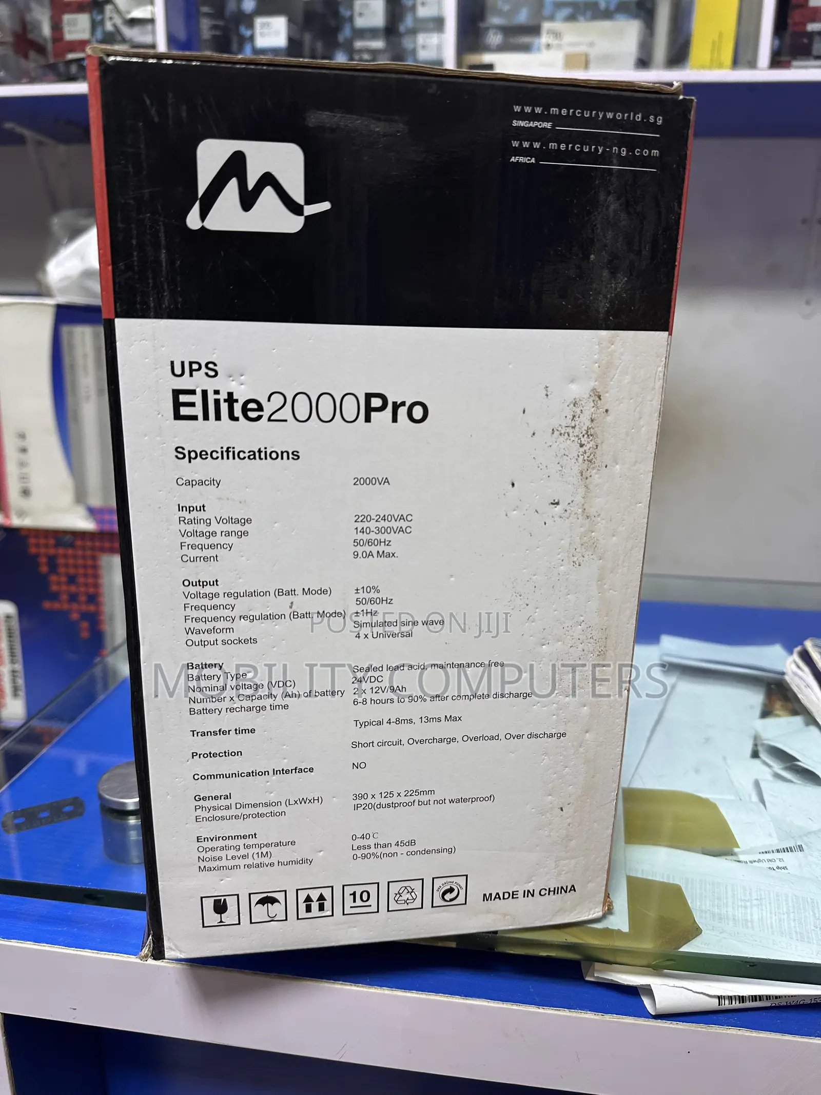 Mercury Ups Elite 2000Va
