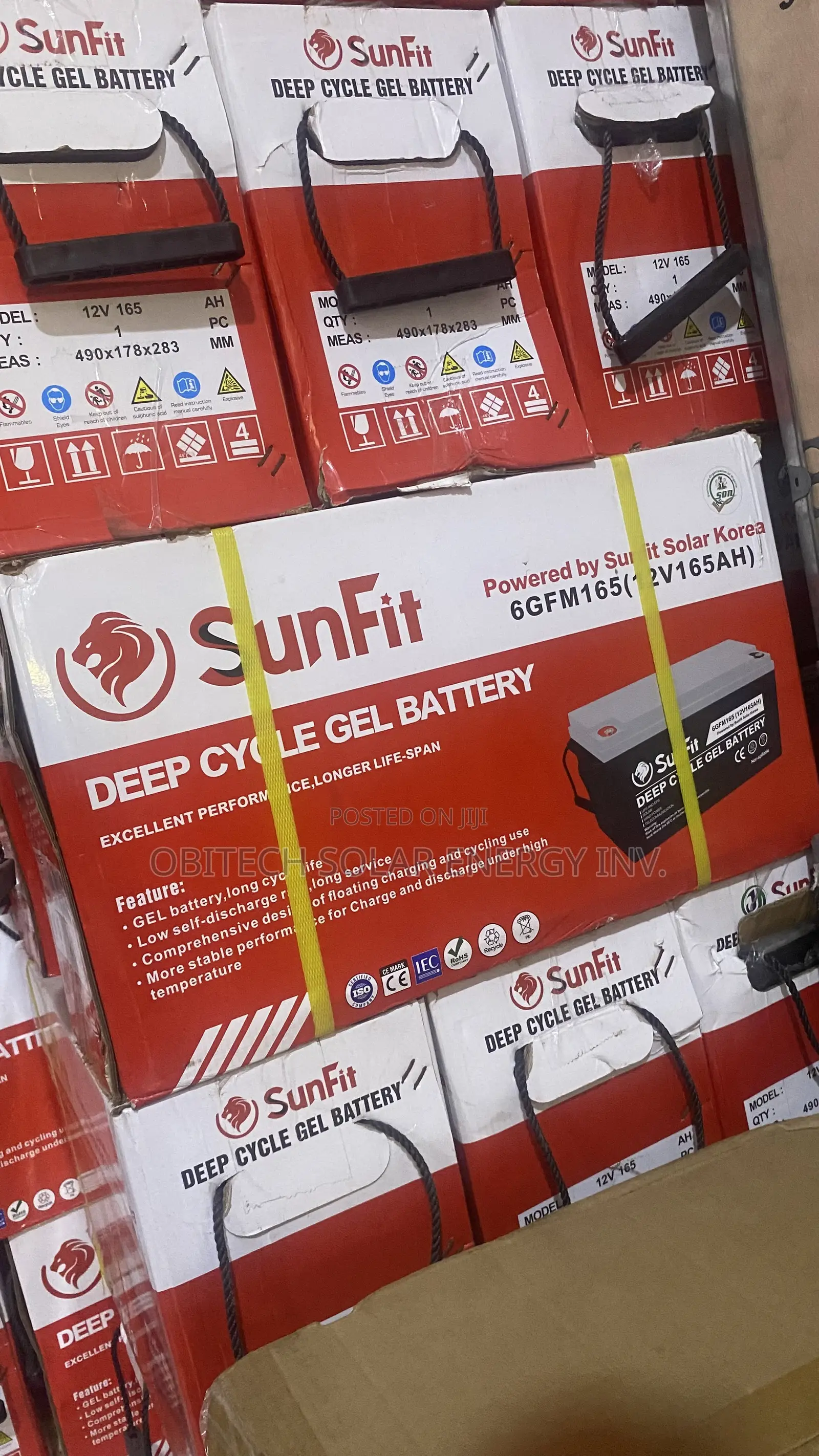 165AH 12V Sunfit Deep Cycle Battery