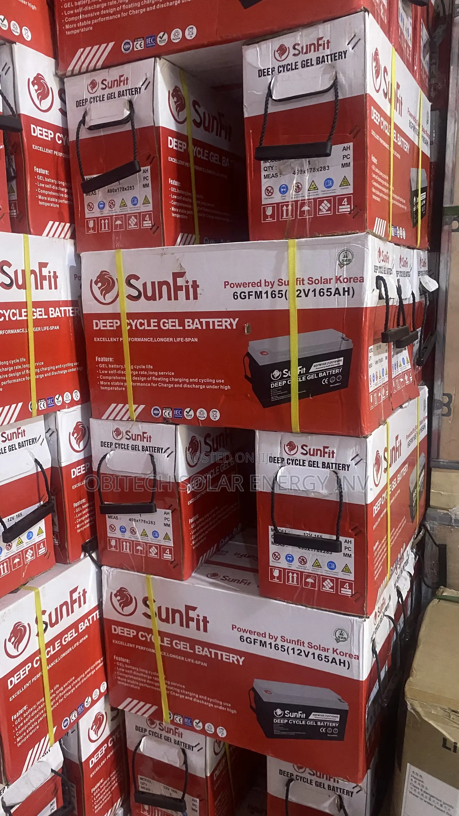 165AH 12V Sunfit Deep Cycle Battery