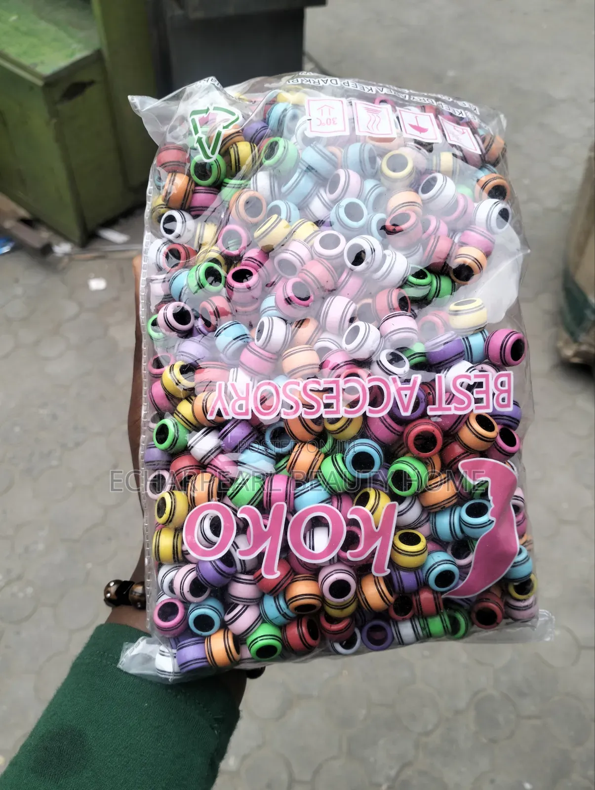 Beautiful Hair Beads for Braids | Colourful Hair Accessories