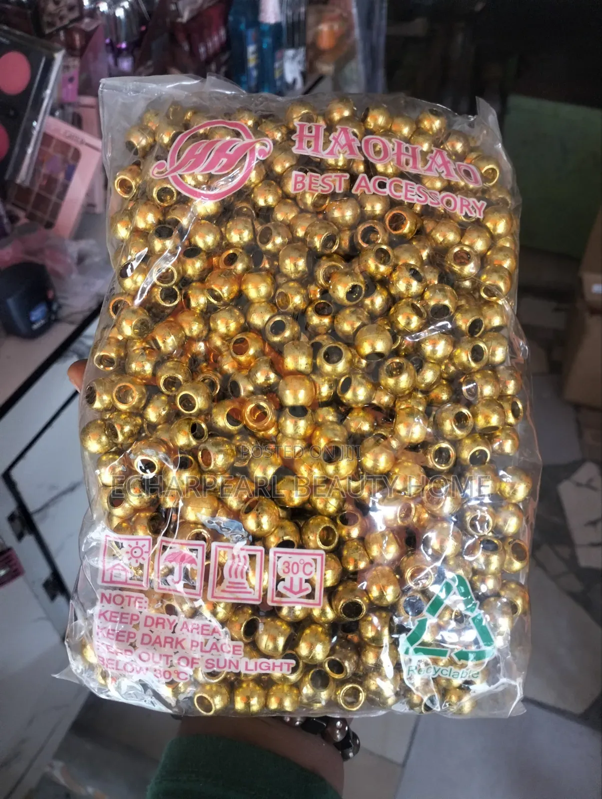 Beautiful Hair Beads for Braids | Colourful Hair Accessories