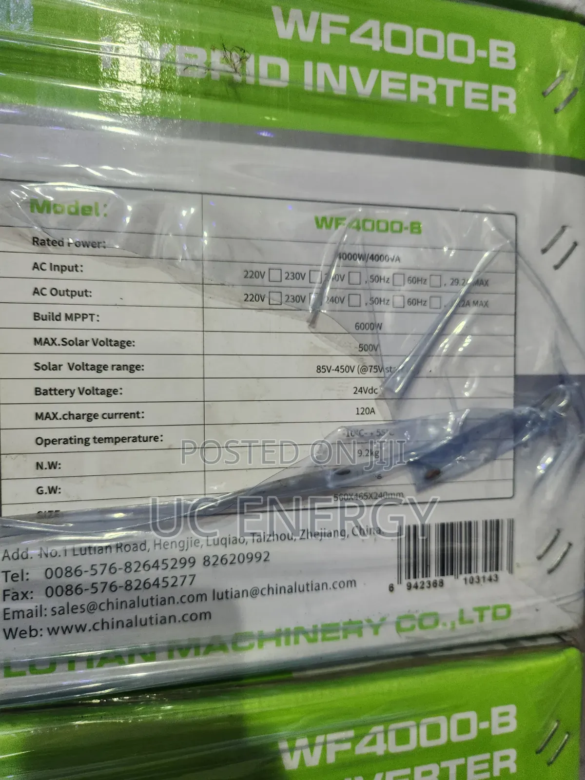 4kva 24v Lutian Solar Inverter Hybrid