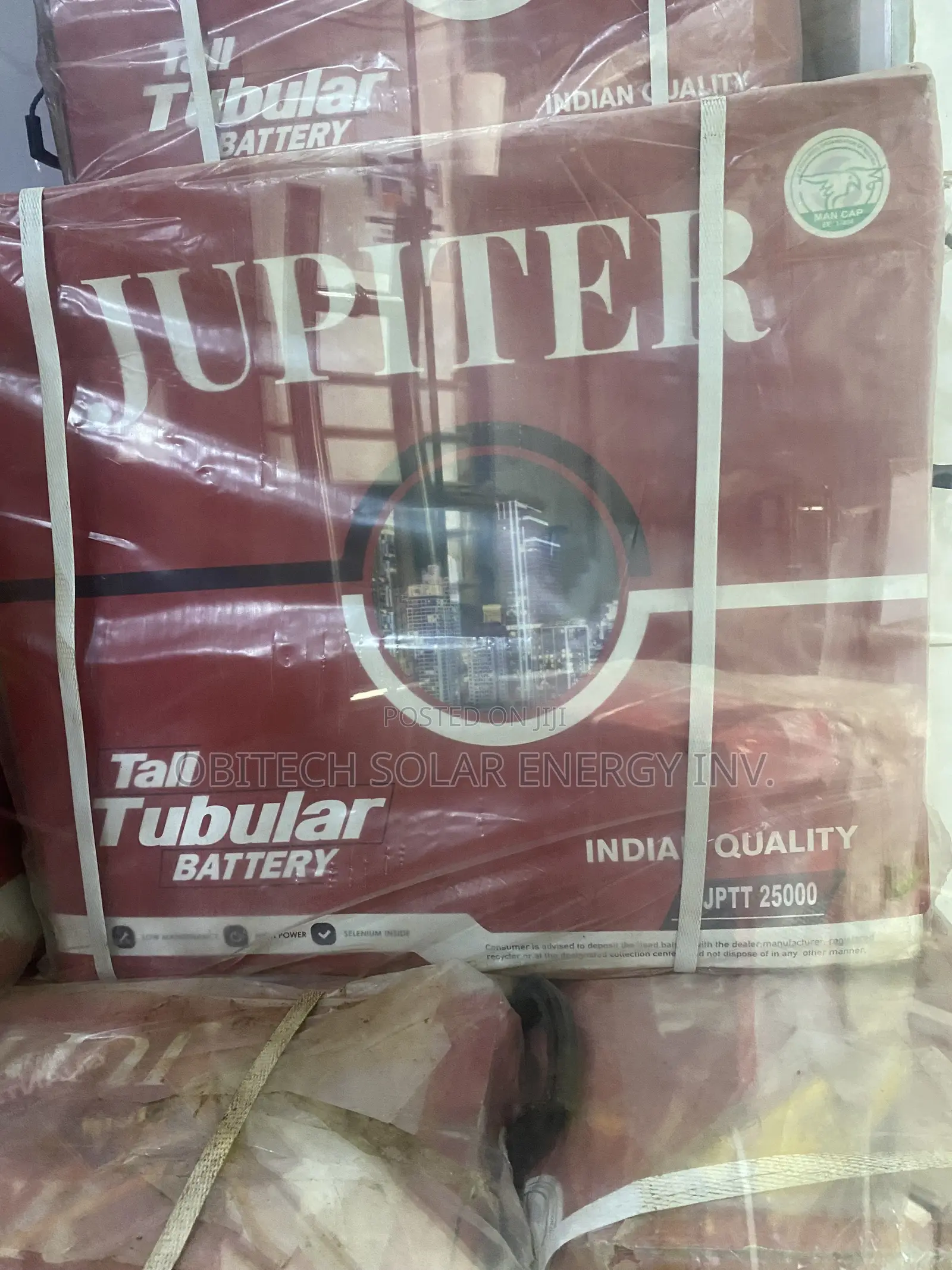 220AH 12V Tall Tubular Battery