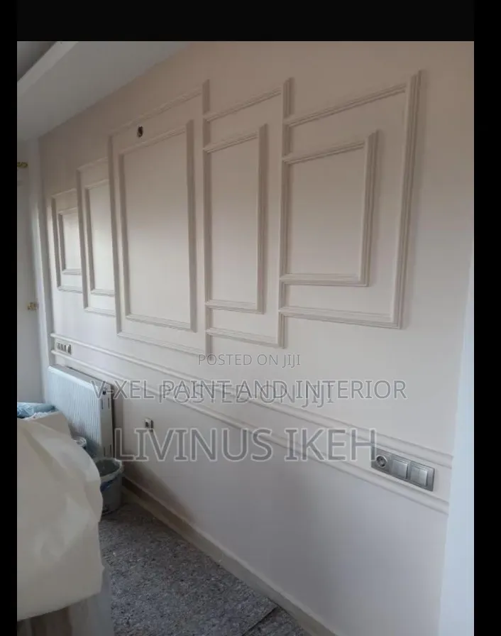 Walkway Interior and Exterior Wall Cornice Designs
