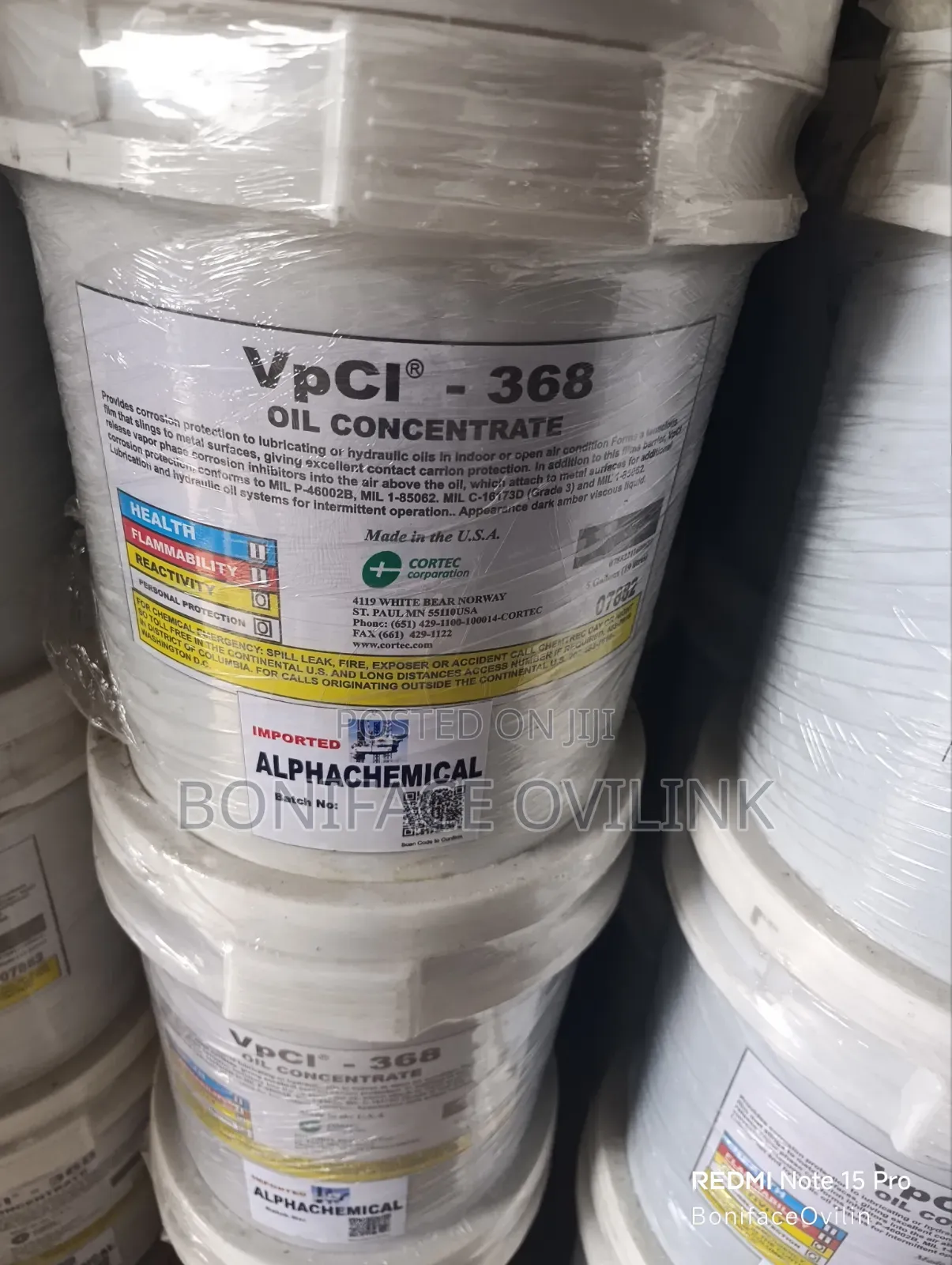 Cortec VpCI®-368 Oil Concentrate Heavy Duty