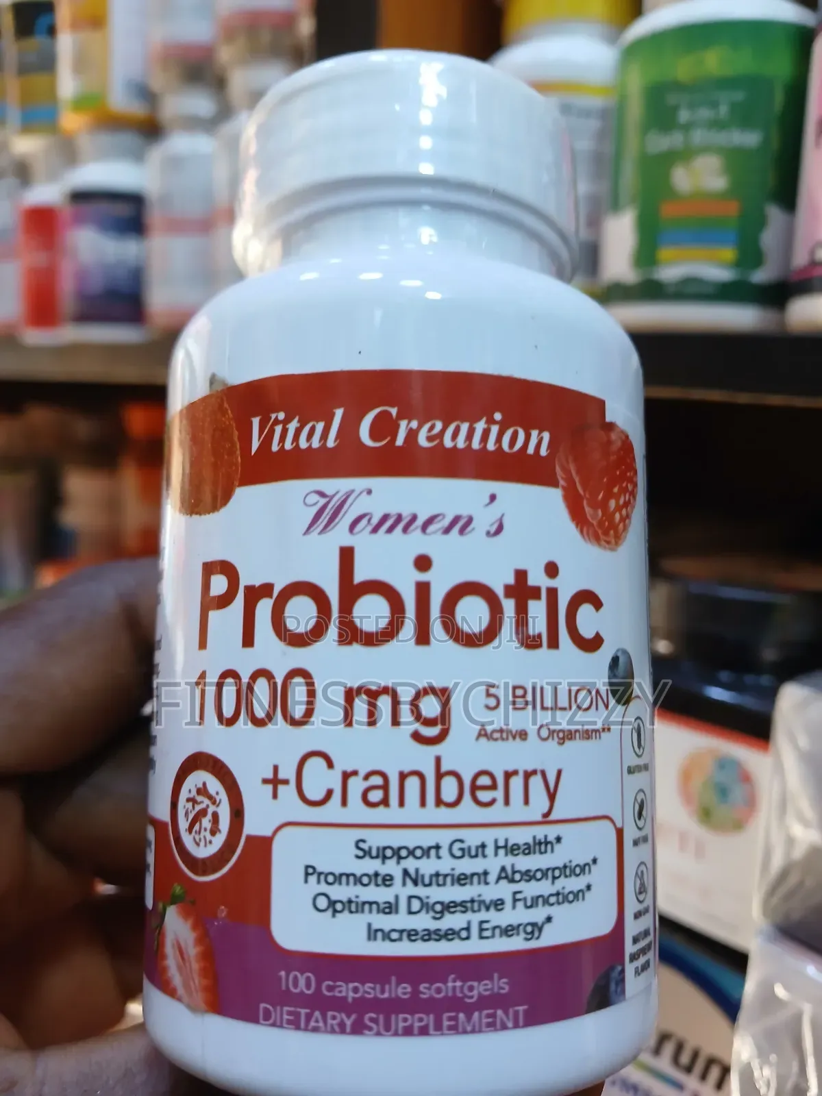 Women Probiotic + Cranberry 1000mg X 100 Capsules