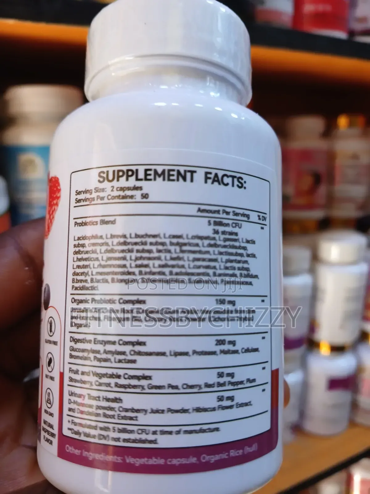 Women Probiotic + Cranberry 1000mg X 100 Capsules