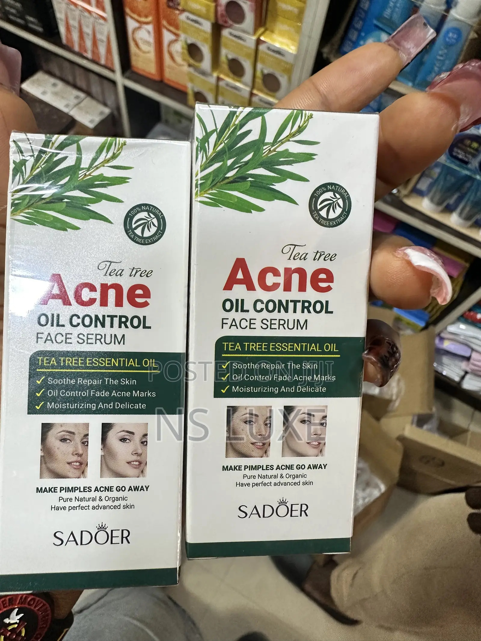 Tea Tree Serum X Sadoer Serum by 3pcs