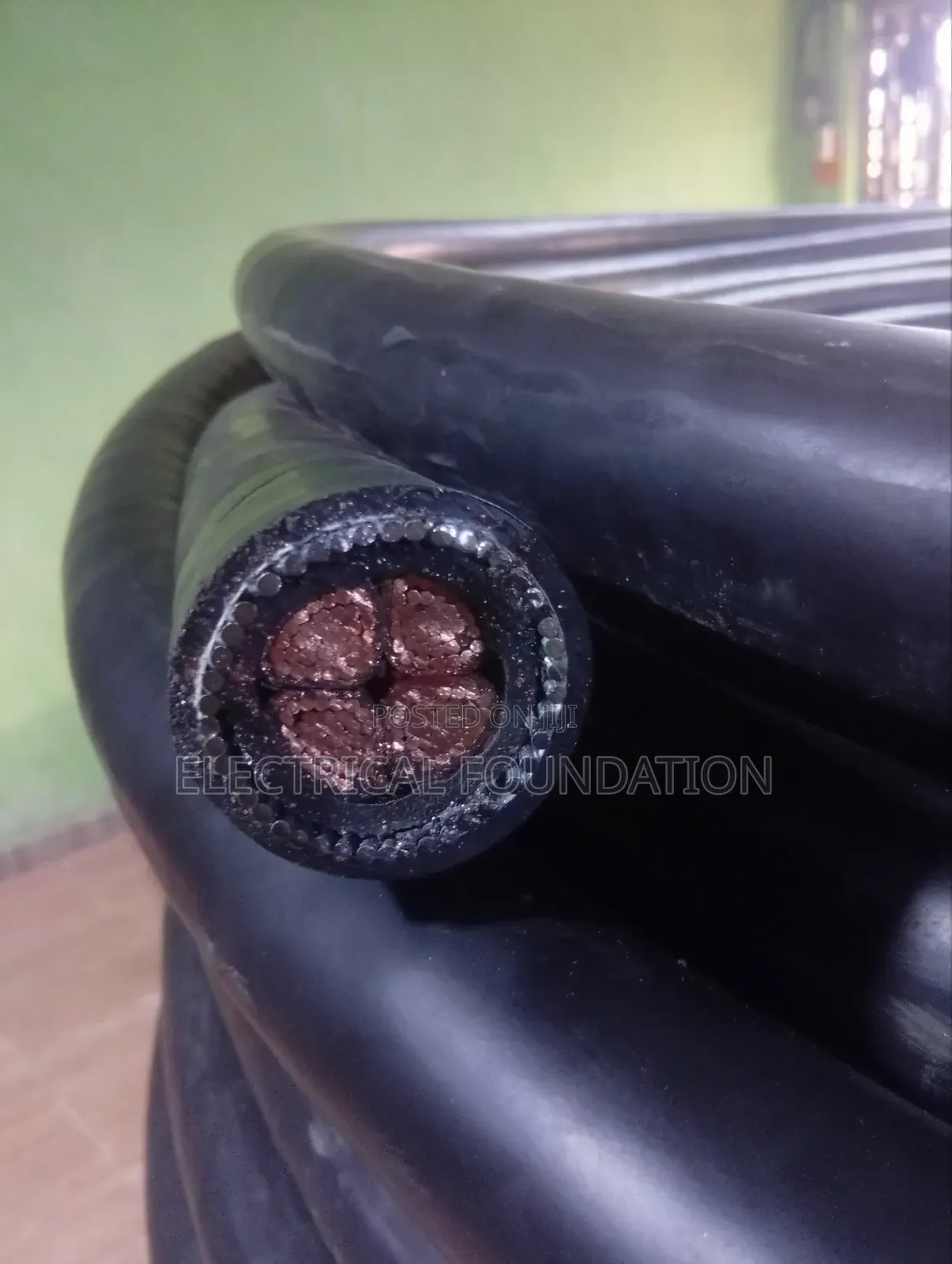 120mm * 4 Core Electrical Amourned Cable Full Guage Pure Copper