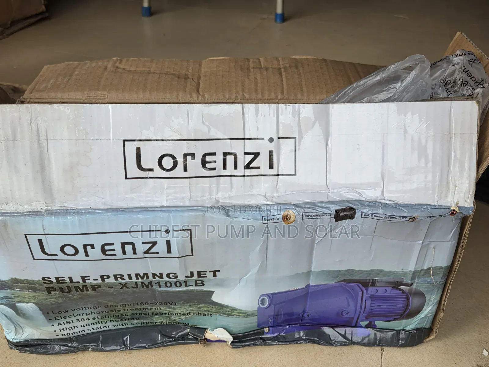 1.HP Lorenzi Surface Pumping Machine