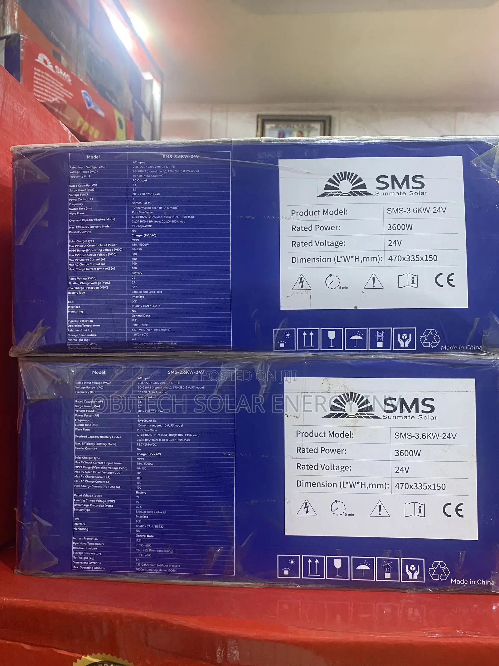 3.6KVA 24V  Hybrid Solar Inverter