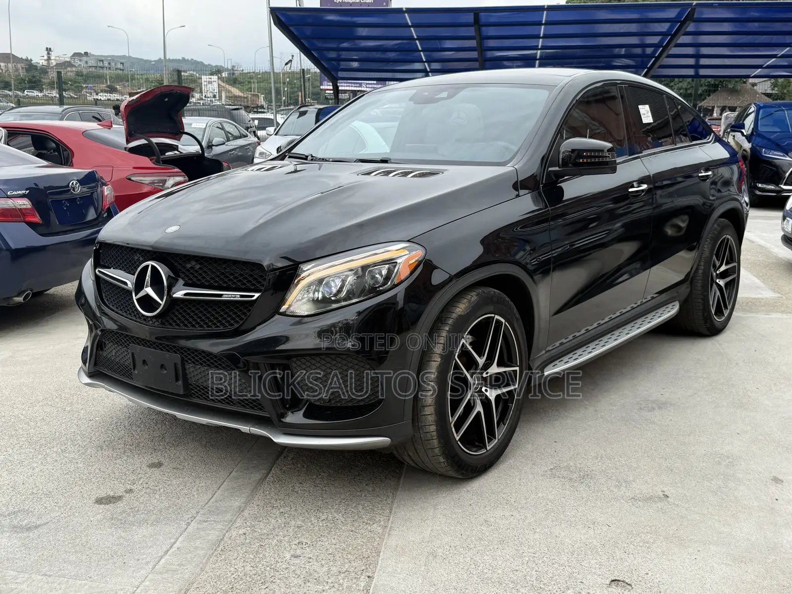 Mercedes-Benz GLE-Class AMG GLE 43 4MATIC 2017 Black