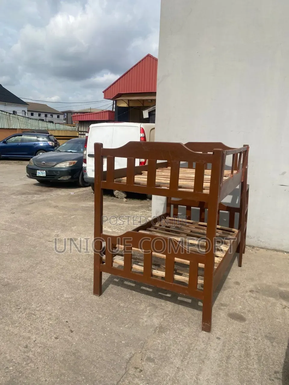 Very Strong 3 by 6 Real Wooden Bunk Bed
