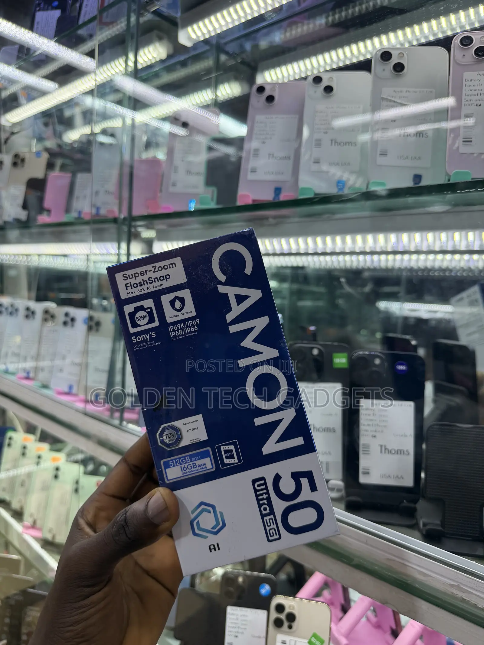 New Tecno Camon 50 Ultra 512 GB