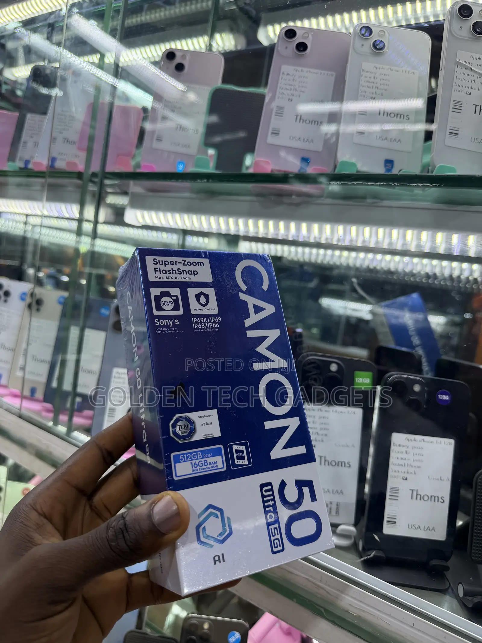 New Tecno Camon 50 Ultra 512 GB