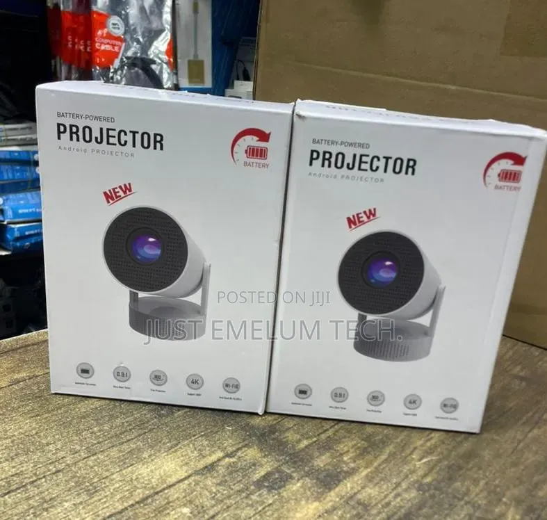 Rechargeable Android Projector With Netflix, and Youtube Features