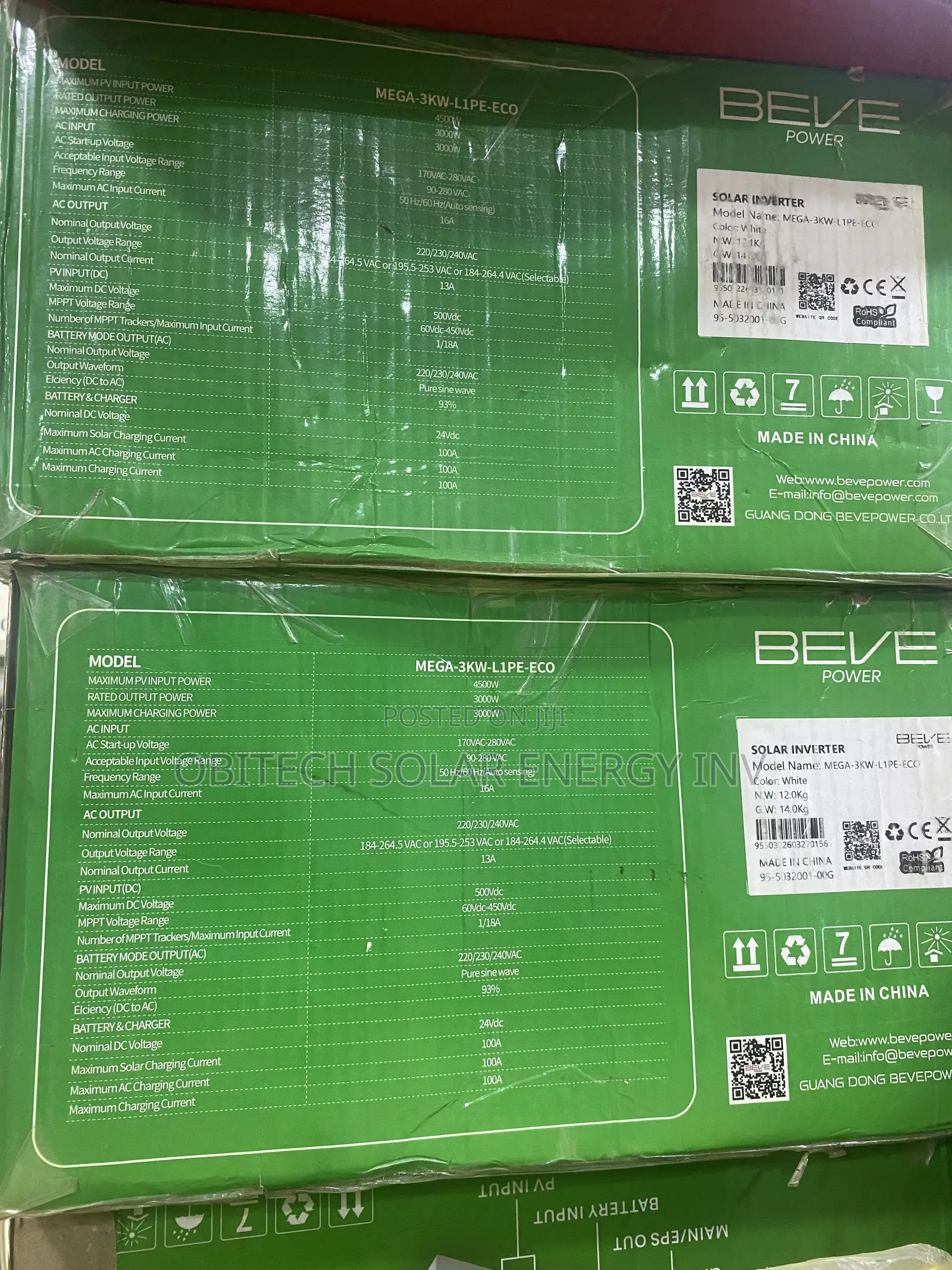 3kva 24v Beve Hybrid Inverter