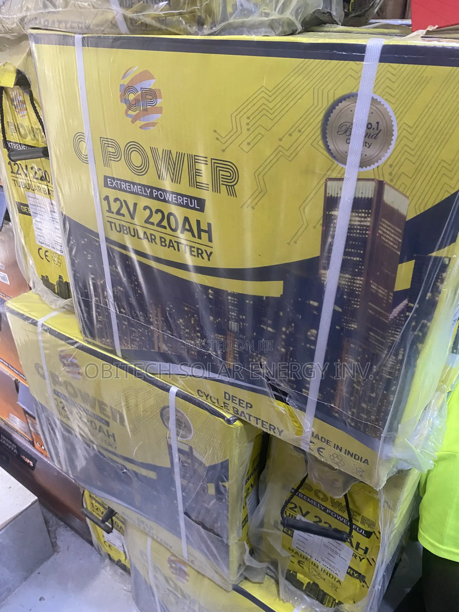 220AH 12V G Power Tubular Battery