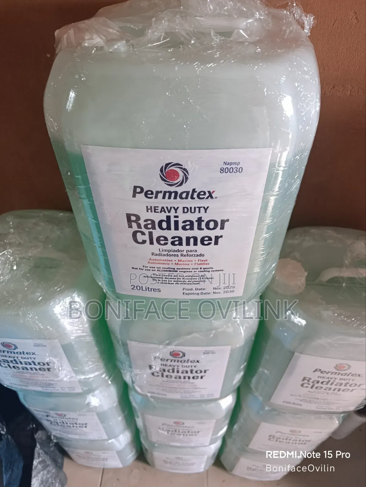 Permatex Heavy-Duty Radiator Cleaner 80030 20ltr