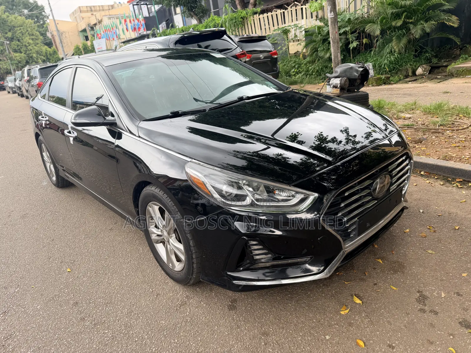 Hyundai Sonata Limited 2018 Black