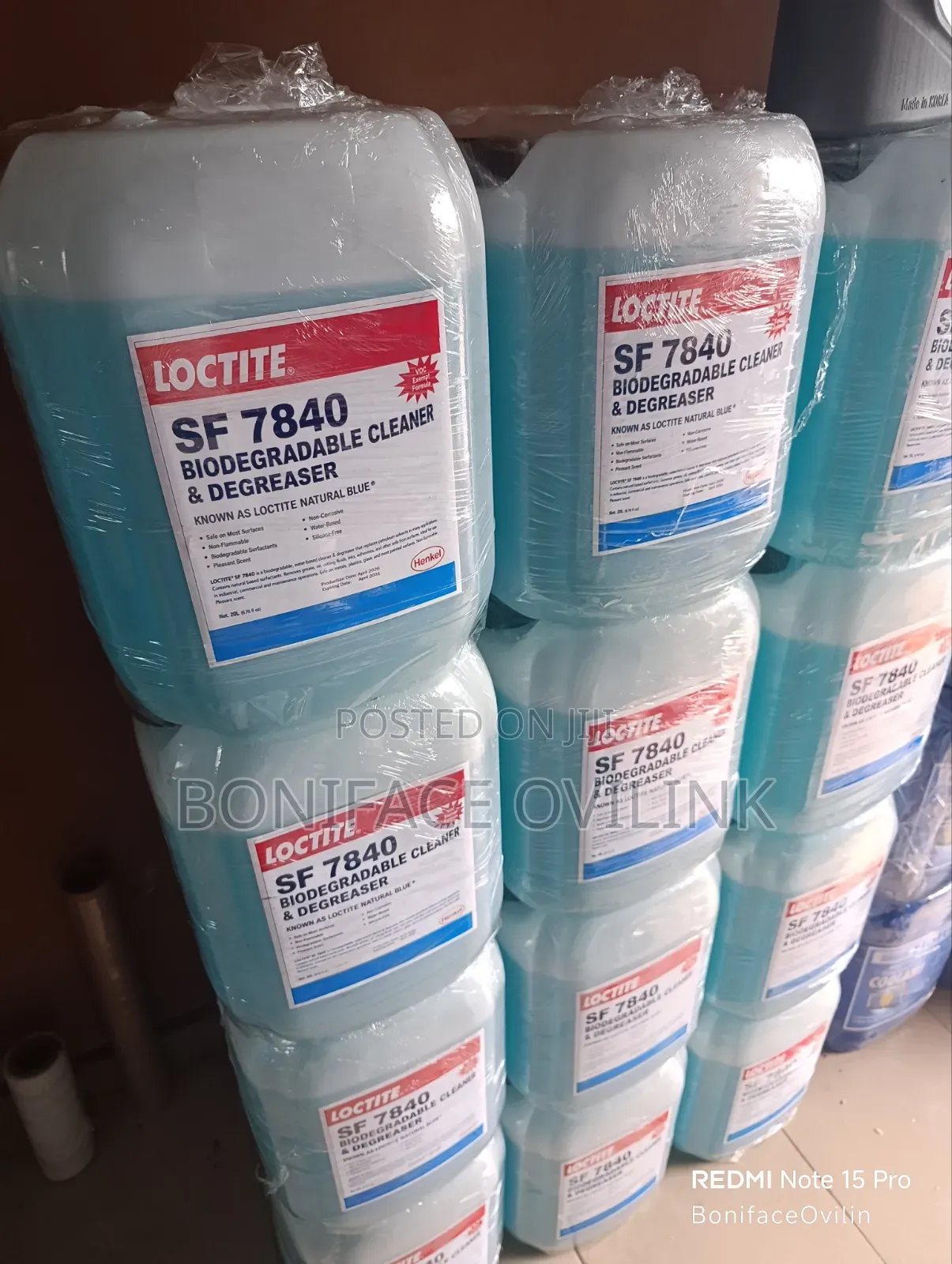 Loctite SF 7840 Degreaser Cleaner 20ltr