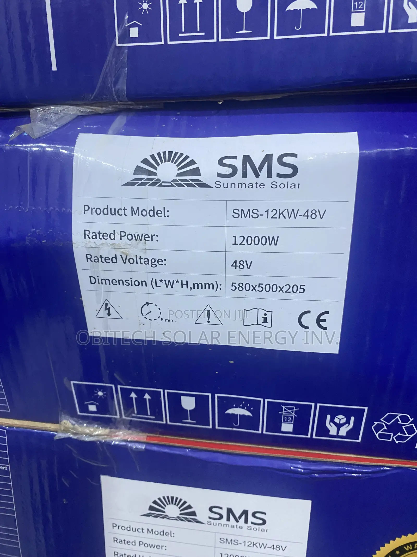 12KVA 48V SMS Hybrid Solar Inverter