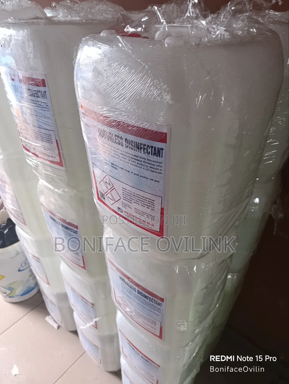 Odourless Disinfectant 20-Litre