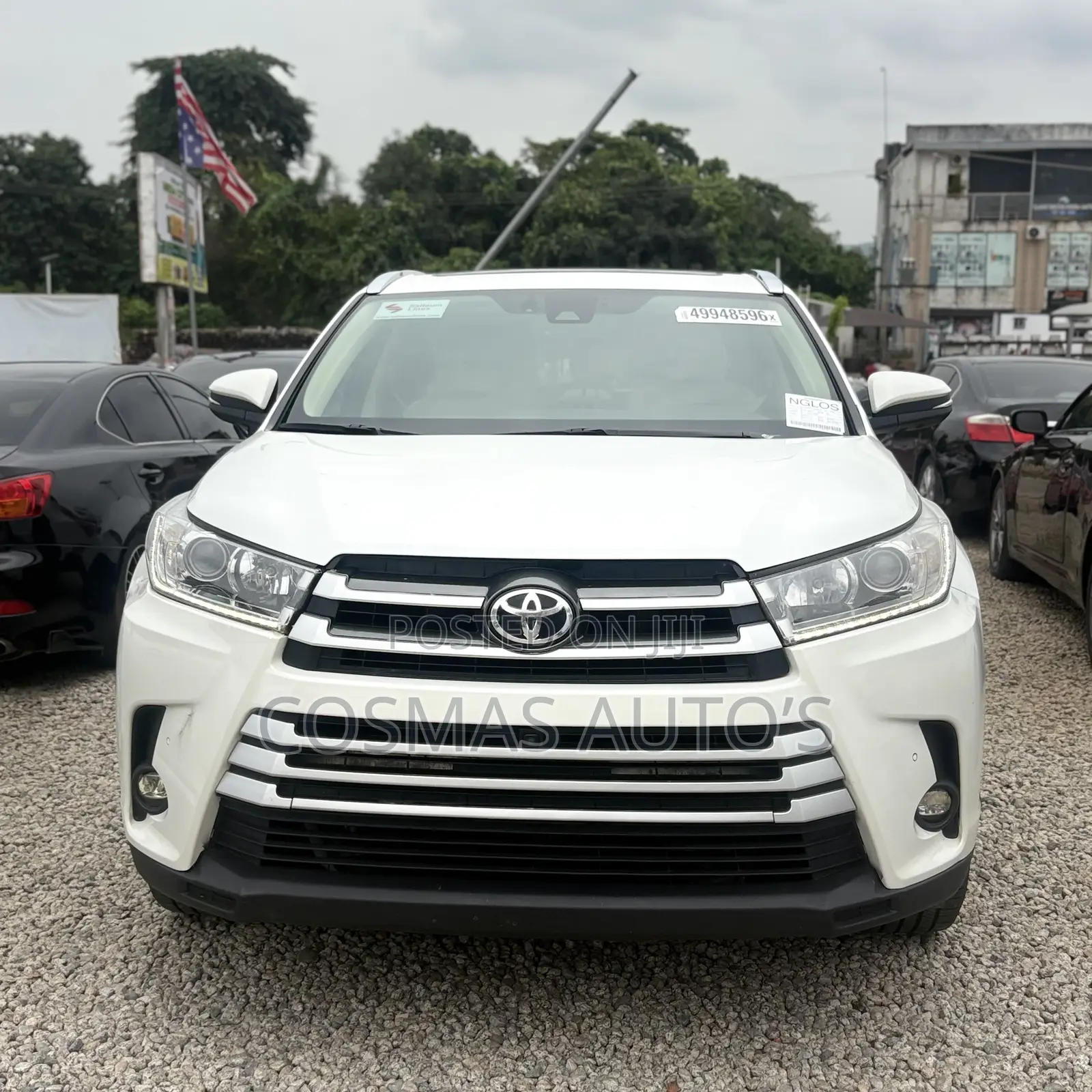 Toyota Highlander Limited 4x4 V6 (3.5L 6cyl 8A) 2018 White