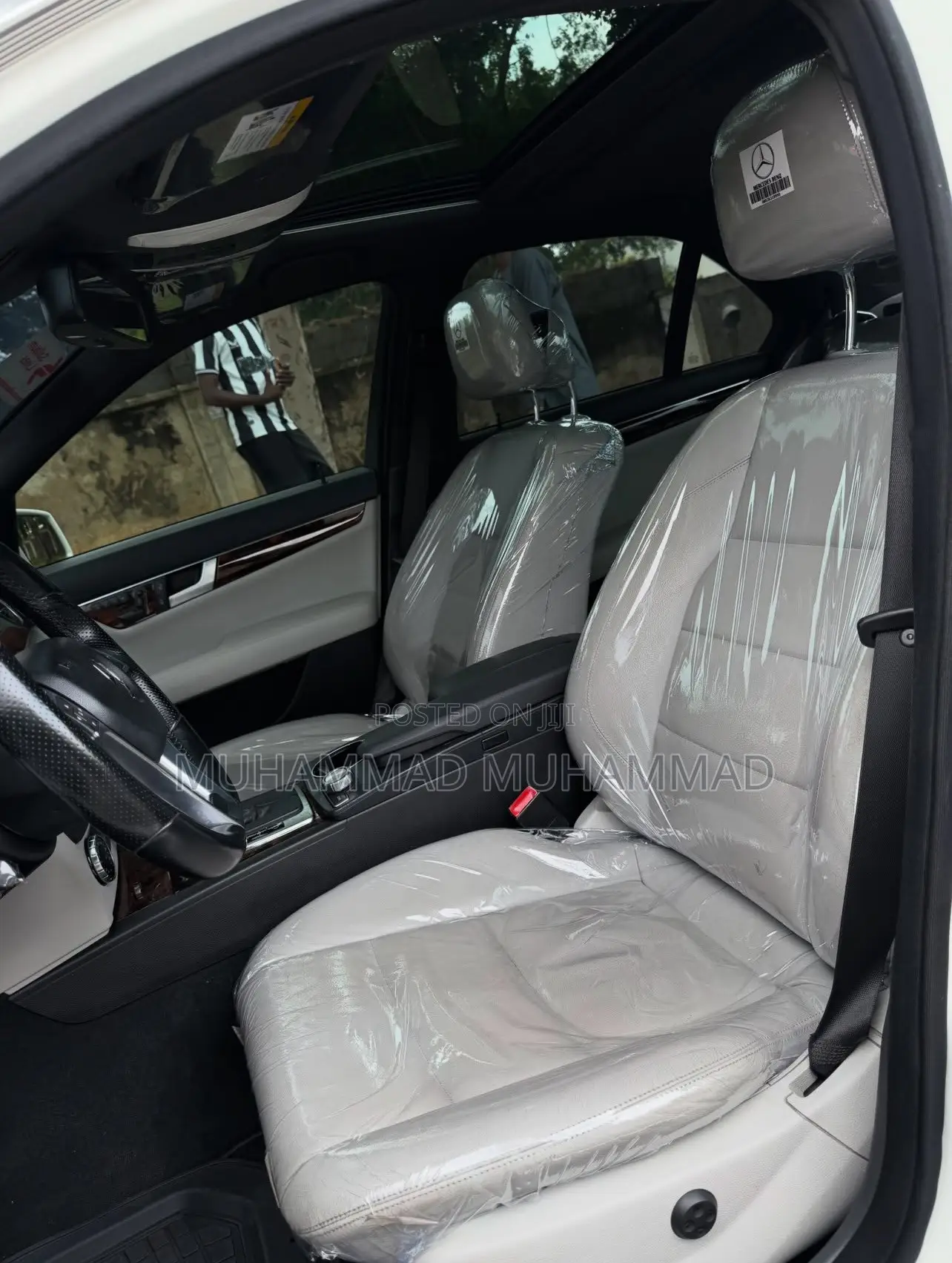 Mercedes-Benz C300 Sport 4Matic Sedan AWD (3.5L 6cyl 7A) 2013 White