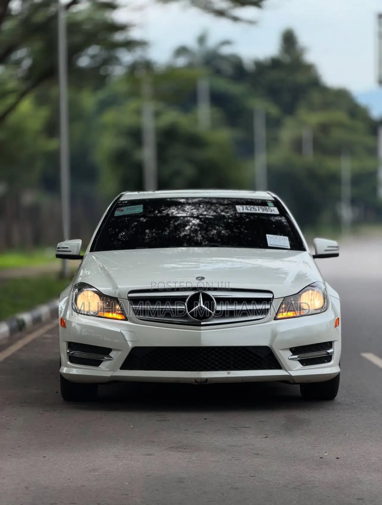 Mercedes-Benz C300 Sport 4Matic Sedan AWD (3.5L 6cyl 7A) 2013 White