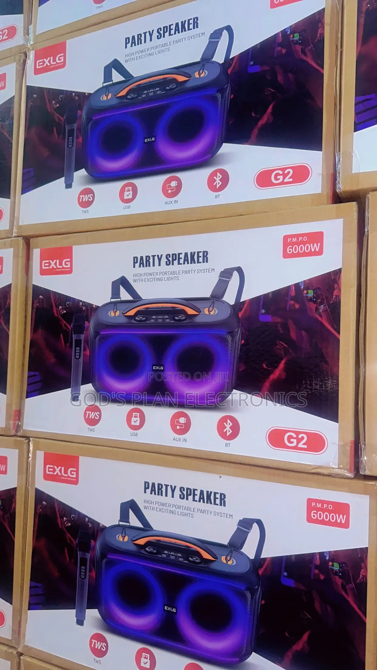Exlg Rechargeable Speaker