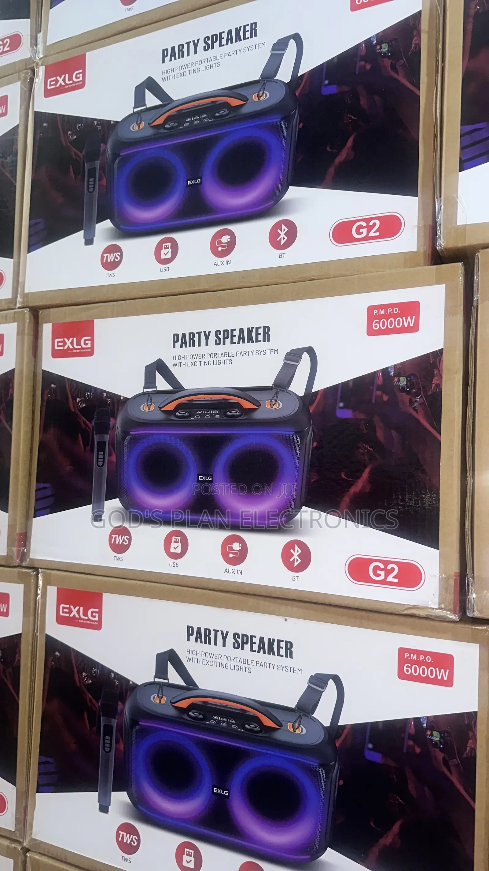 Exlg Rechargeable Speaker