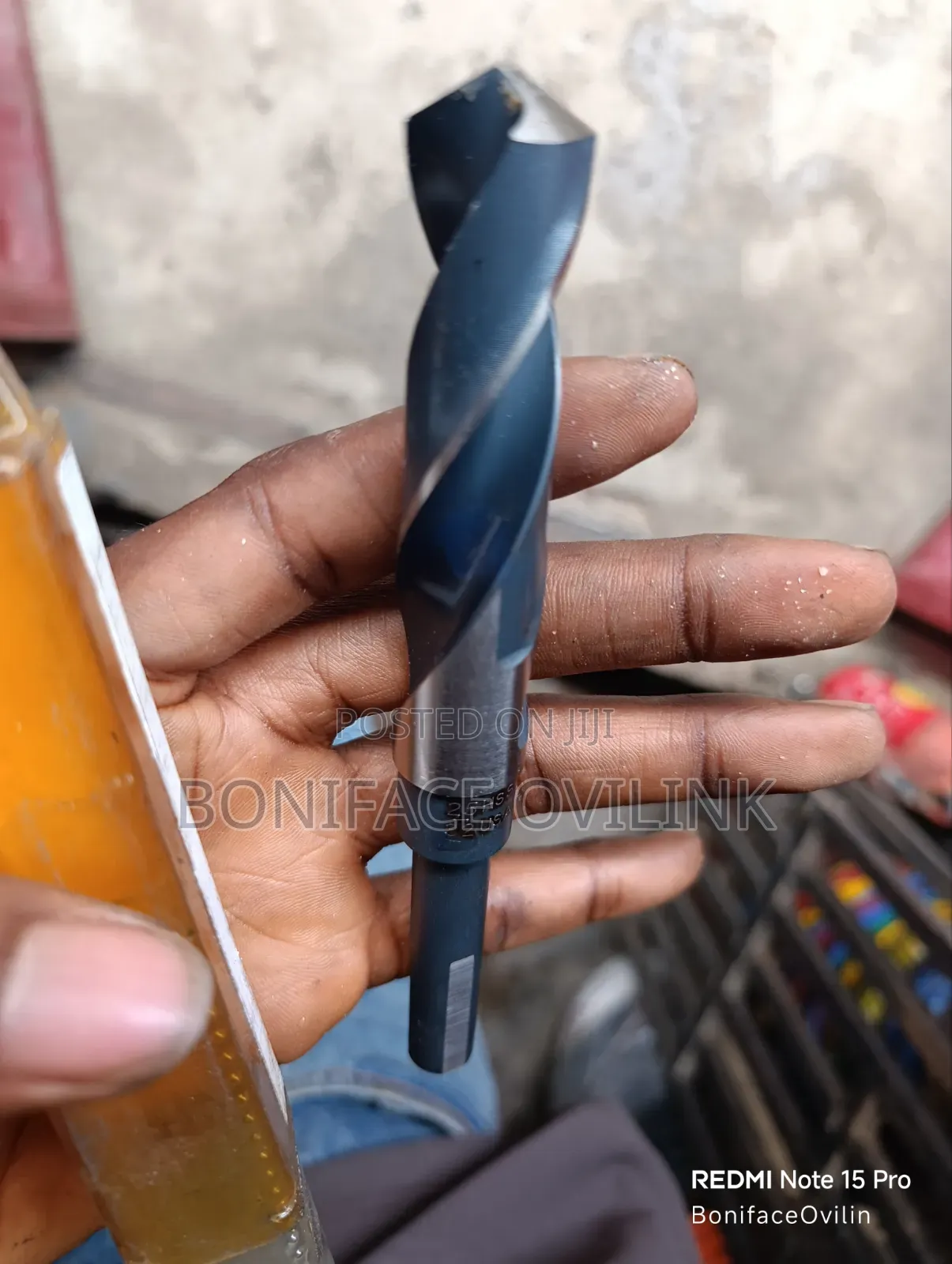 Twist High Speed Steel (HSS) Reduced Shank Drill Bit Set 25/32" USA