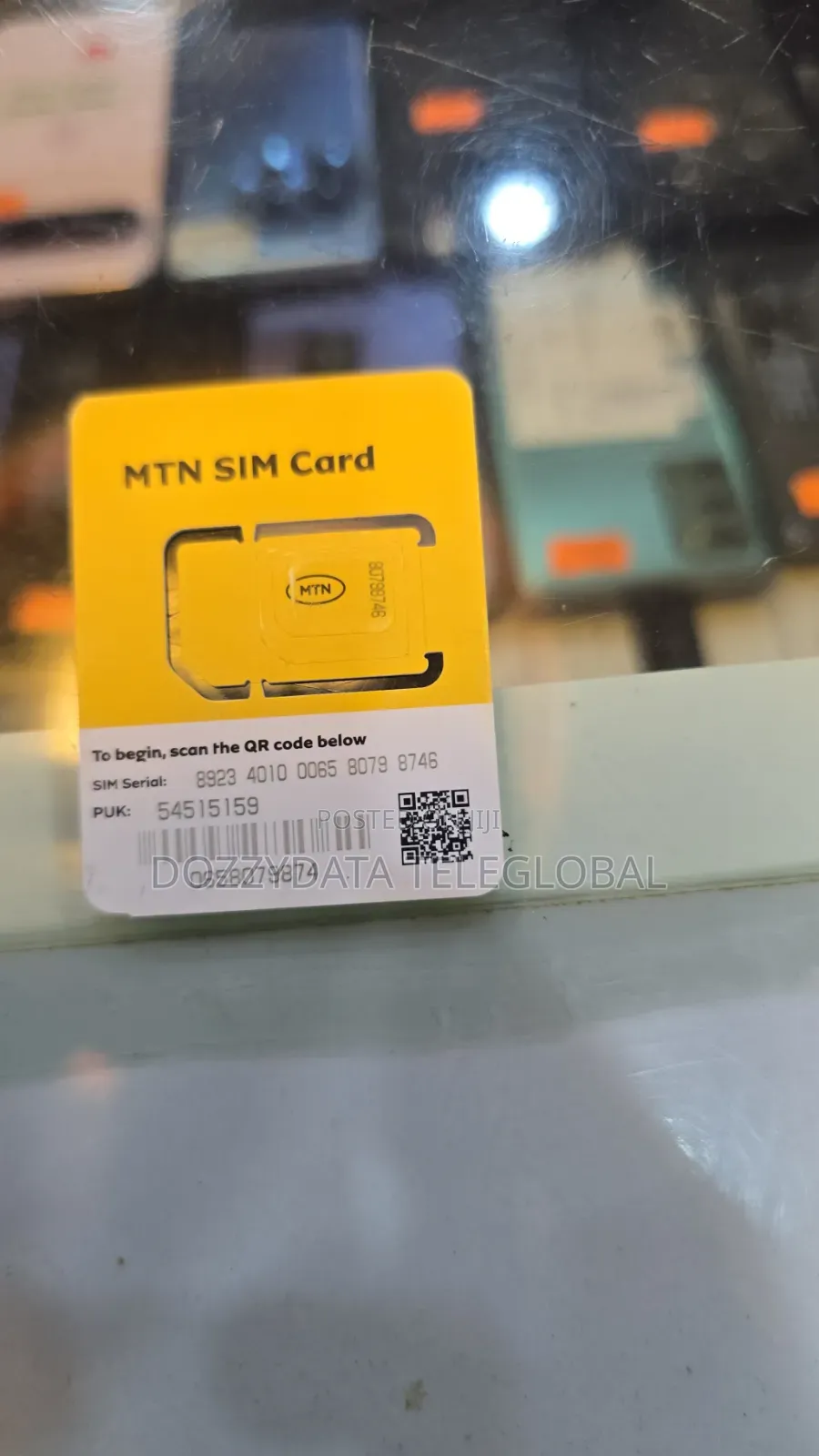MTN 120gb Data Sim Card for Phones, MTN Mifi and Routers