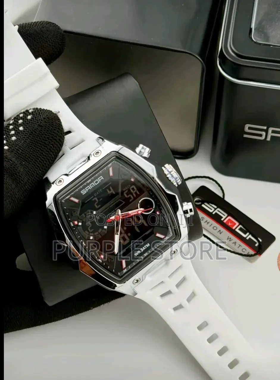 Sanda Digital and Analog Men's Wristwatch