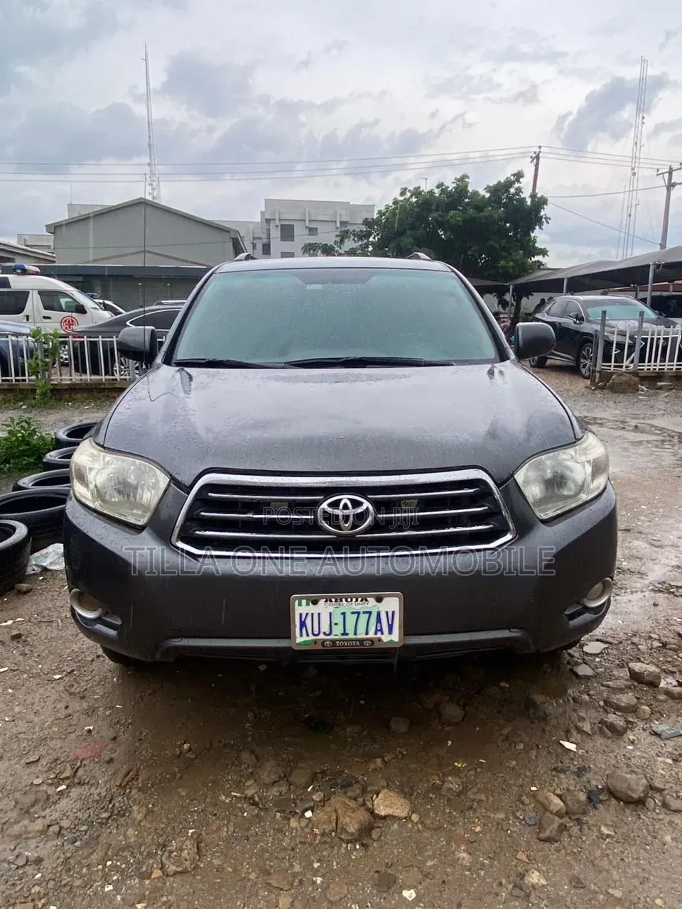 Toyota Highlander Sport 2010 Gray