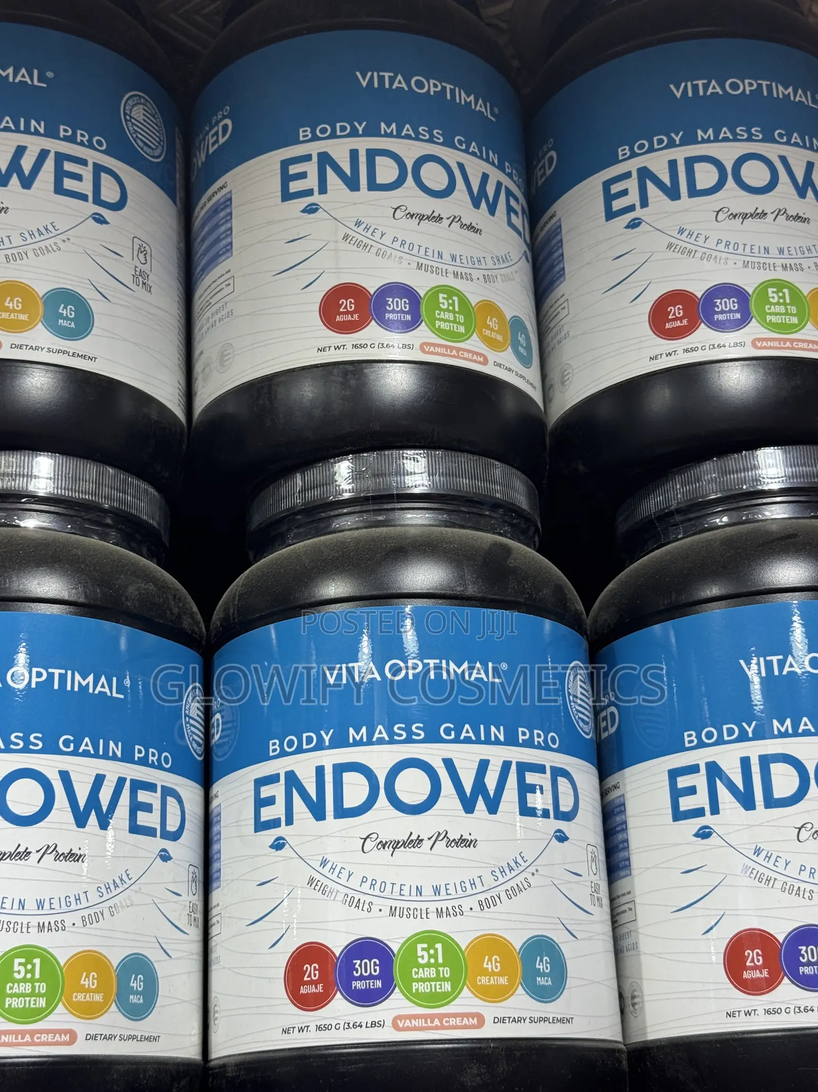Optimal Body Mass Gain Pro Endowed