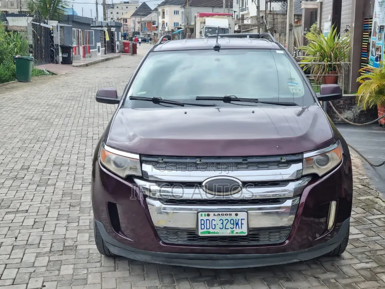 Ford Edge 2012 Burgundy