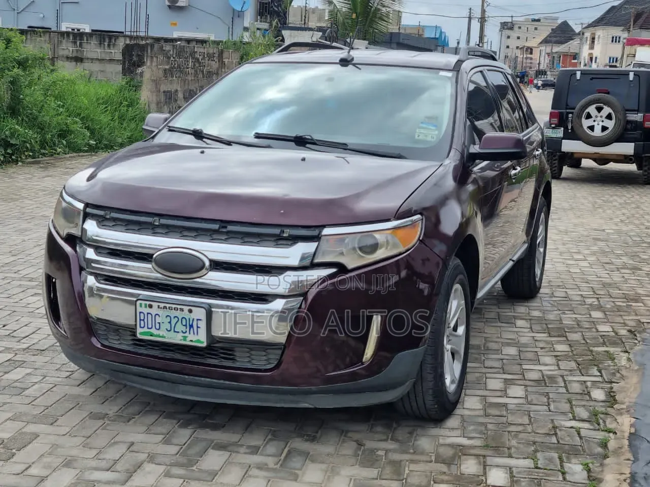 Ford Edge 2012 Burgundy