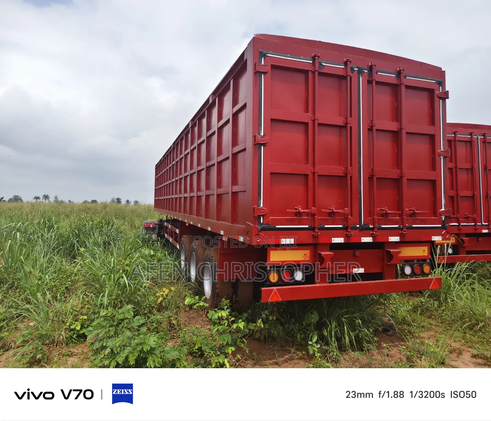 Box Body Trailer Body
