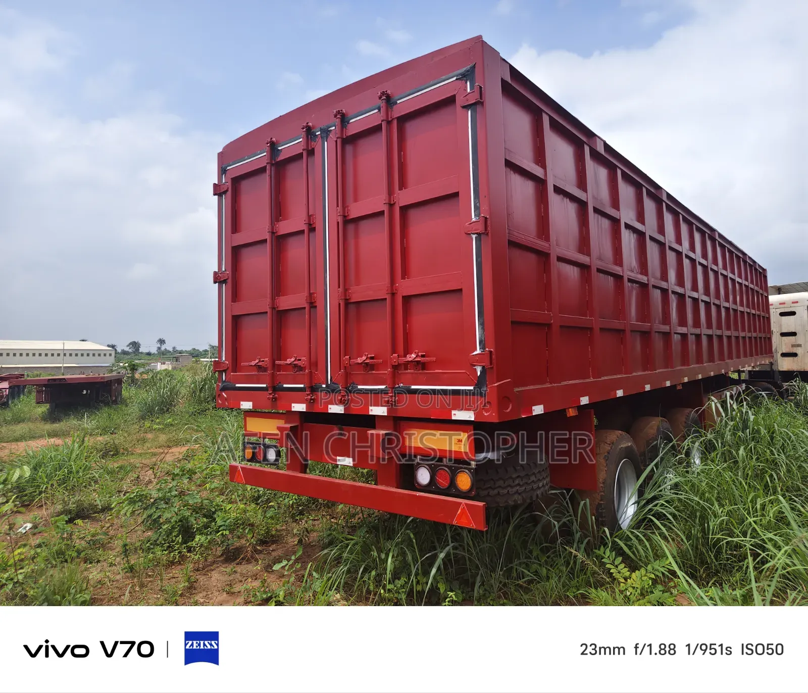 Box Body Trailer Body