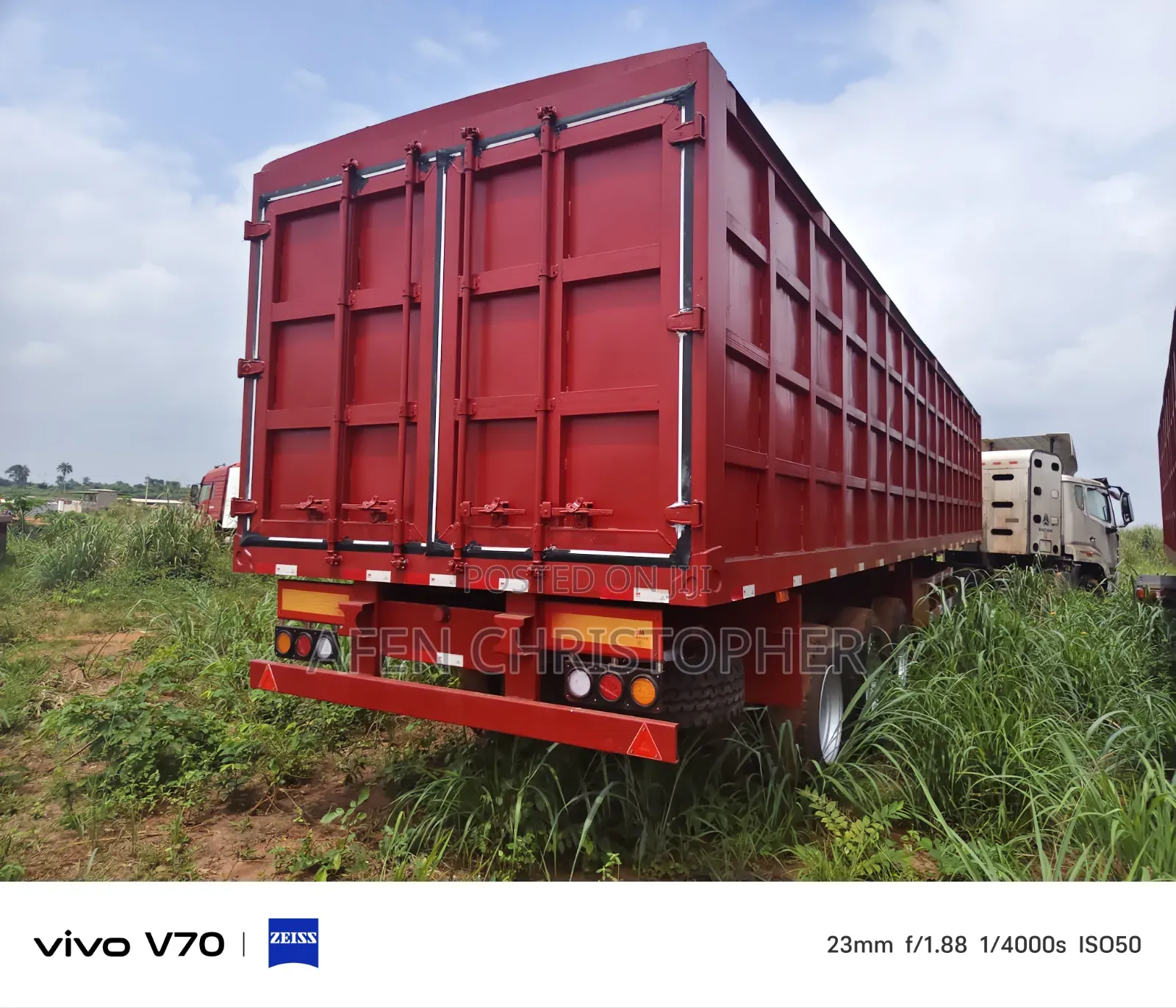 Box Body Trailer Body