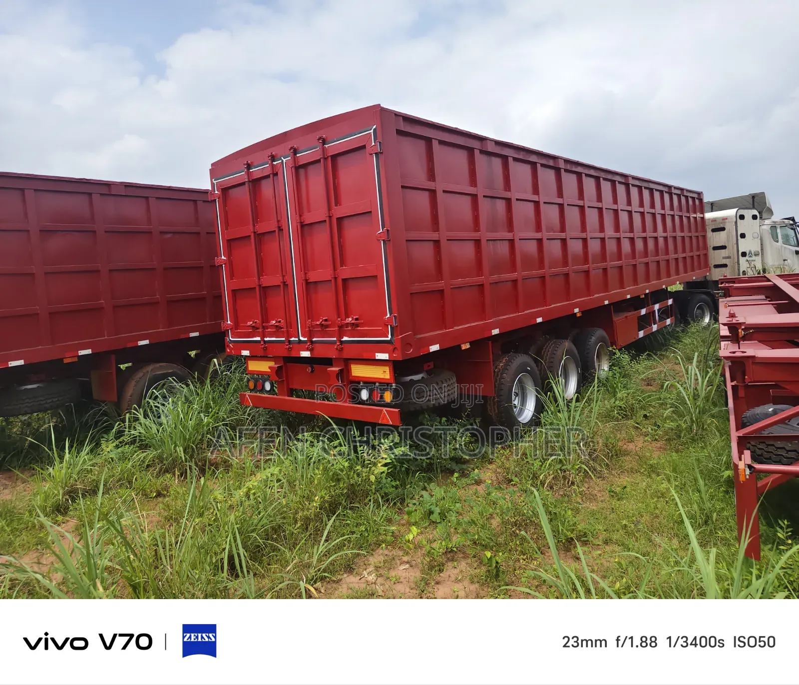 Box Body Trailer Body