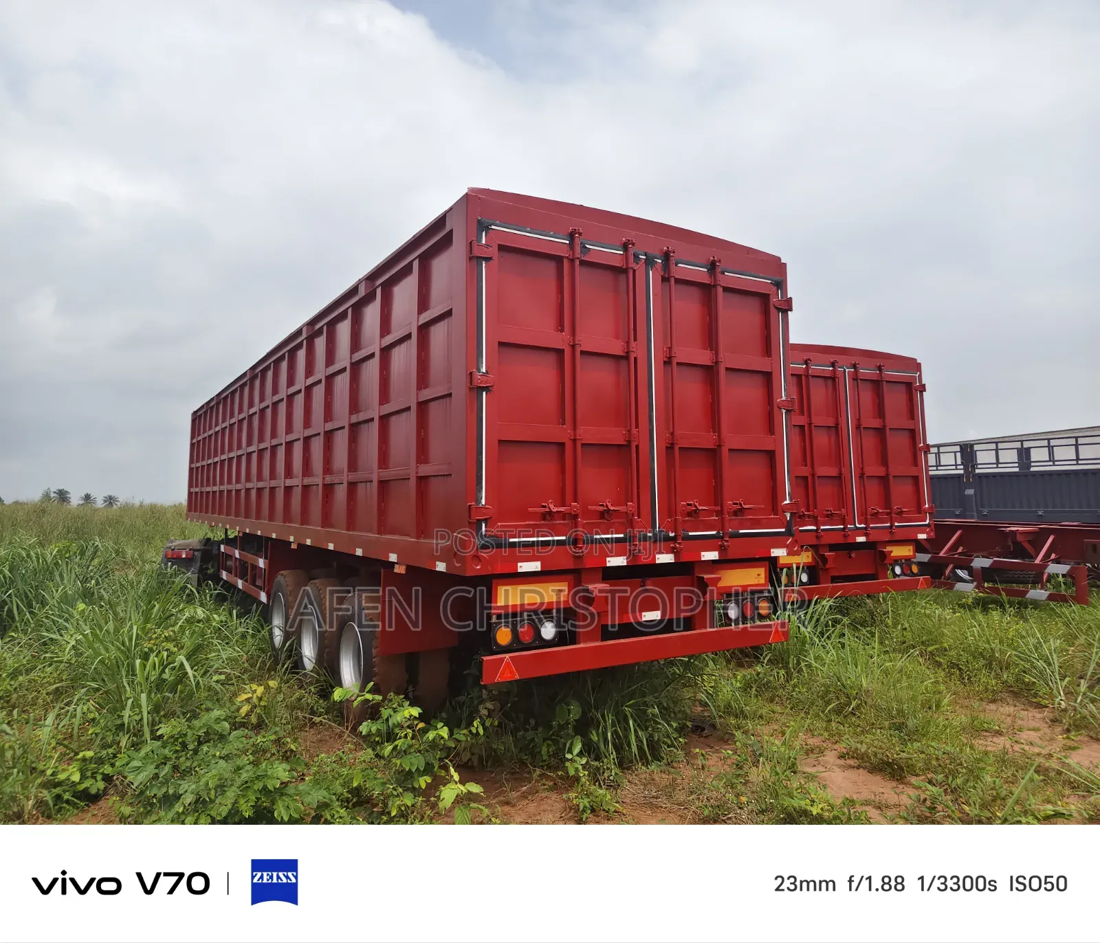 Box Body Trailer Body