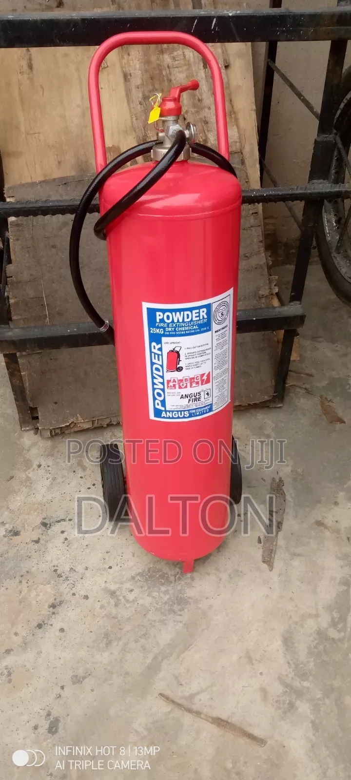 25kg DCP Fire Extinguisher