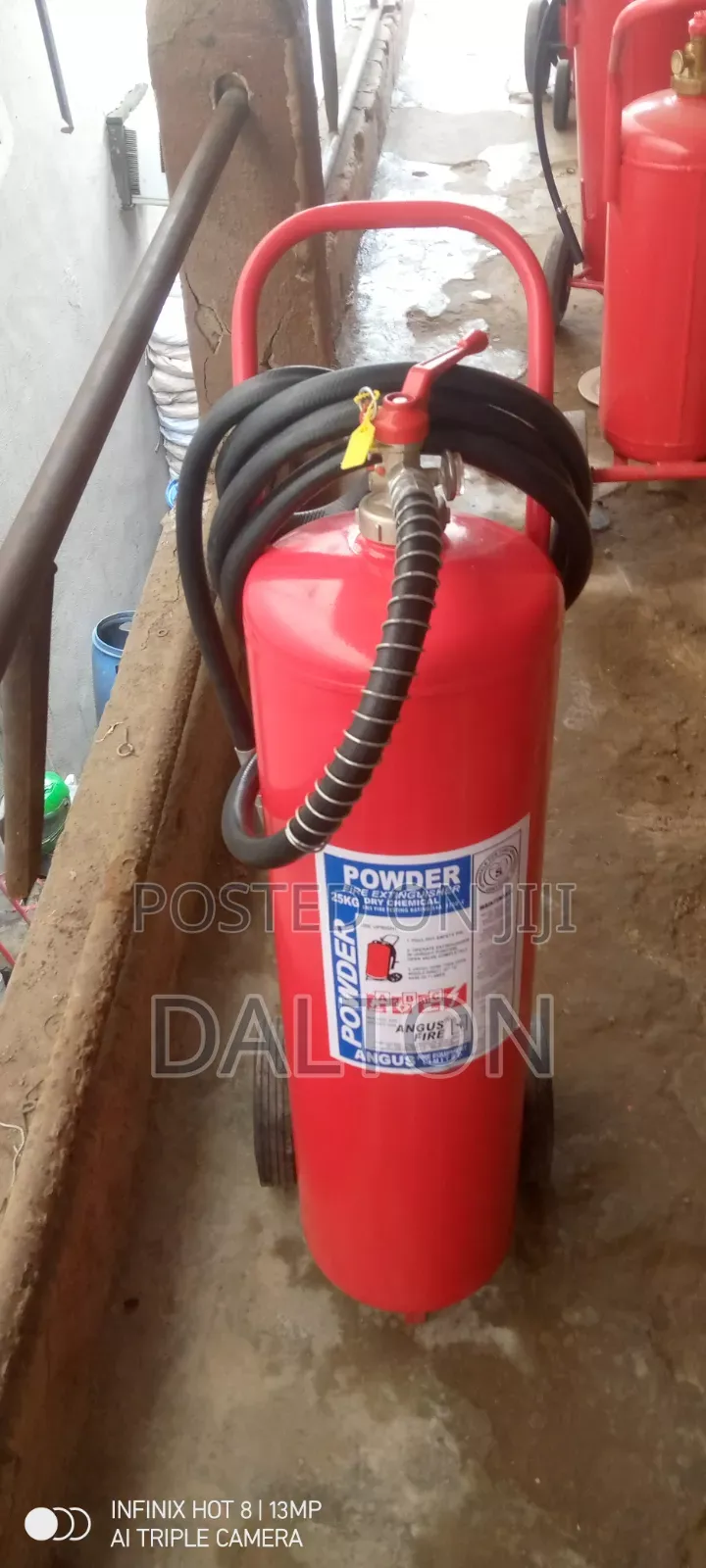 25kg DCP Fire Extinguisher