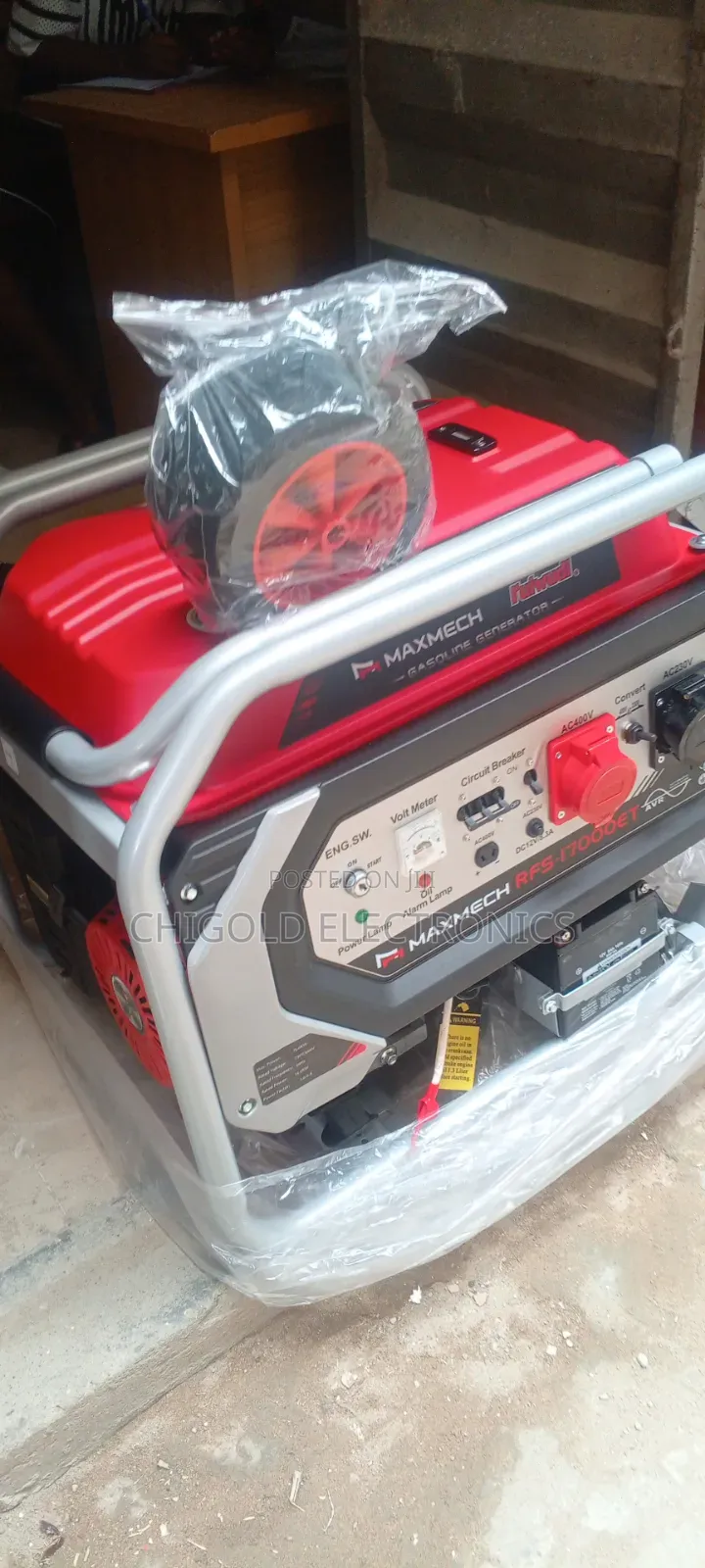 Original Maxmech Generator 3 Phase Model 17,000 15 kVA 100% Copper